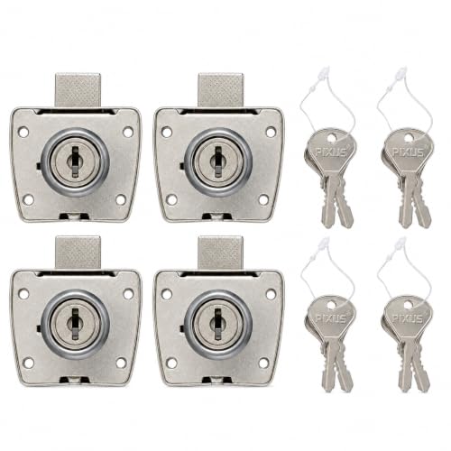 Image of Butterfly Multipurpose Lock for Cupboard |Chrome Finish