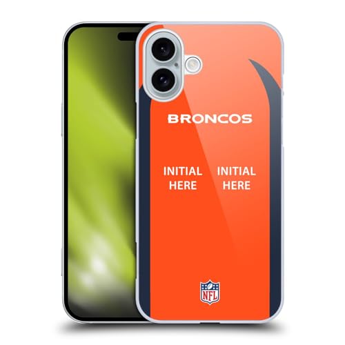 Coque NFL Denver Broncos iPhone 16 personnalisée pour vos jours de match de football
