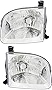 For Tundra 2000-2004/Toyota Sequoia 2001 2002 20003 2004 Headlights Lamps Set Halogen Driver and Passenger Side