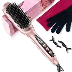 Rose Gold Straightening Brush