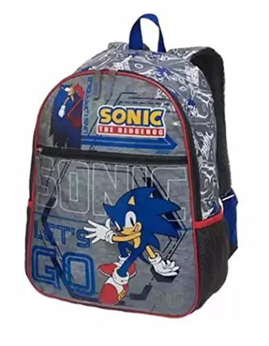 Mochila Sonic Unstopable Pacific Cinza