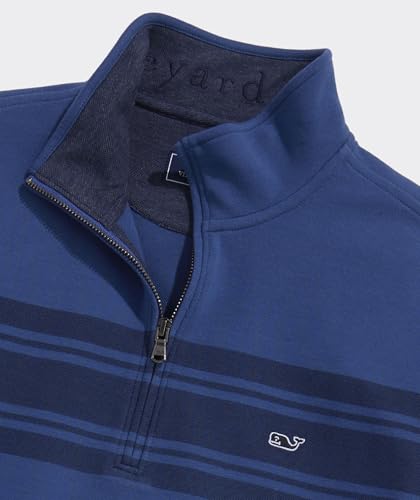Image of vineyard vines Men's Saltwater Quarter-Zip Pullover Sweater