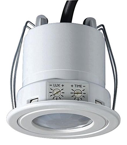 Danlers White Or Gray Ceiling Flush Mounted Pir Occupancy Switch