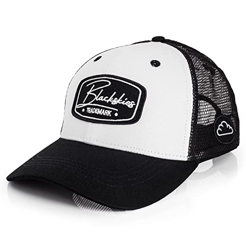 Blackskies Razor Gorra de béisbol | Snapback Snapback Premium Snapback de Las señoras Hombre Gorra Gorra BAUCA Blanco Blanco Cover