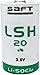 DZYZWSGFCLJX [2 Pack] LSH20 Battery 3.6V 13000mAh for LSH20 Size d 3.6V Non-Rechargeable Lithium Battery for Alarm Systems GPS Systems