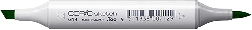 Miniatura 3 de Copic Marcadores G19-Boceto, Verde Loro Brillante