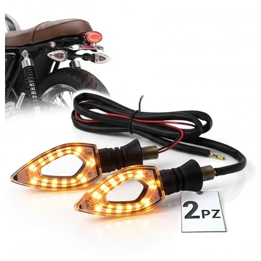 TEMPO DI SALDI Coppia Di Indicatori Di Direzione Universali Frecce A LED Impermeabili Per Moto