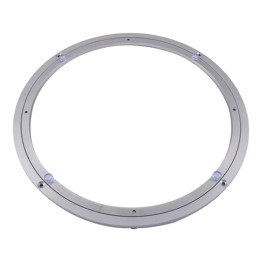 Runder Drehteller Drehtellerlager Kugellager Drehplatte aus Aluminiumlegierung (16 Zoll)