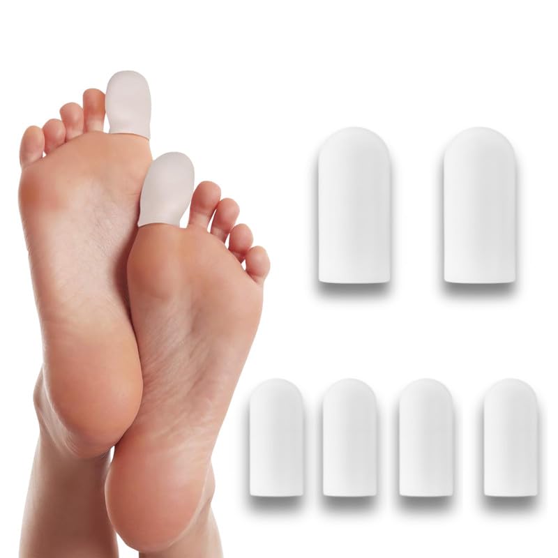 Protections d'orteils Wonder Care : 6 manchons pour soulager la douleur du pied