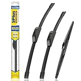 5 PLUS® Silicone Windshield Wipers Replacement for 2016-2020 Hyundai Tucson/ 2007-2012 Mazda CX-7 Wiper Blades(Set of 3), Windshield Wiper Blades For My Car-26'/16'/14'