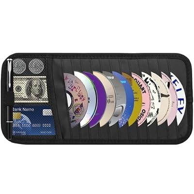 CD Visor Holder for Car, Large Capacity CD & DVD Visor… — WorthItGoods worth-buying pick