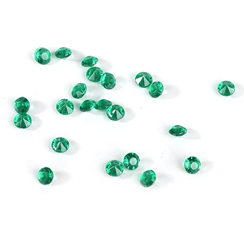 PUSOKEI 2000 Uds Decoración de Boda Confeti Acrílico Decoraciones de Fiesta Adecuadas para Rellenos de Vitrinas Rosa RedLight café (morado claro)