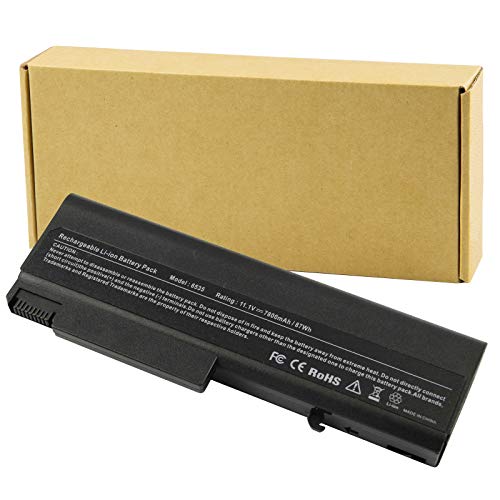 Futurebatt 9Cell Extended 7800mAh Battery for HP EliteBook 8440P 6930P 8440W / ProBook 6550B 6455B / Compaq 6730B 6735B 6700B 6500B 6535B 6530B, fits P/N 482962-001 HSTNN-UB69 KU531AA