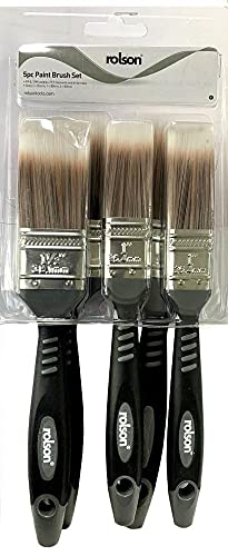 Rolson Tools Paint Brush Set, 5 Piece