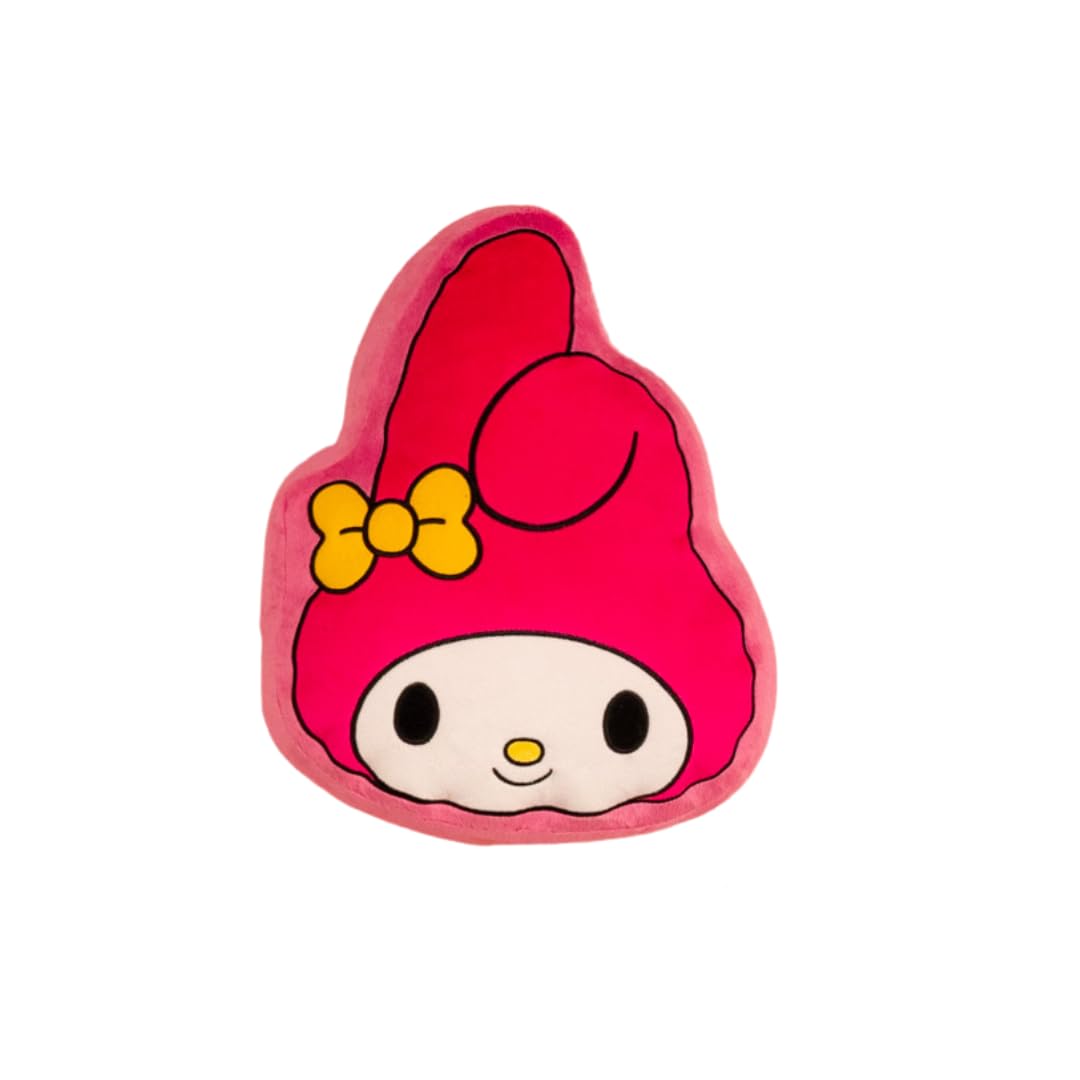 Franco Hello Kitty & Friends My Melody Bedding Super Soft Plush Decorative Pillow, One Size, (100% Officially Licensed Product)