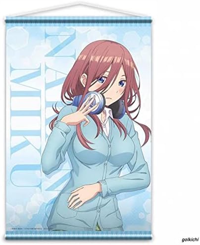 Amazon 五等分の花嫁 中野三玖 B2 タペストリー 中野一花 中野二乃 中野四葉 中野五月 アニメ グッズ かわいい 萌え セクシー Sexy 303 フィギュア ドール 通販