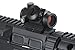 Lancer Tactical 1x30 2MOA Mi-cro Red Dot Sight 1x25mm Reflex Sight Waterproof & Shockproof & Fog-Proof Red Dot Scope, Mini Riflescope with 1 inch Riser Mount, Black.