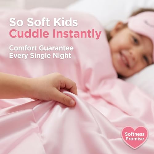Image of EVERYDAY KIDS 4 Piece Toddler Bedding Set - Includes Comforter, Flat Sheet, Fitted Sheet and Reversible Pillowcase - Solid Pink