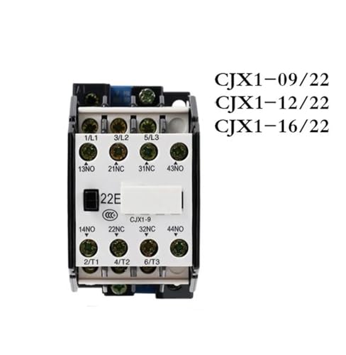 Contacteur électromagnétique CJX1-16-22 16A commande bobine 36V