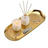 | Elegante design in oro rosa: questa cantina in oro rosa esalta con i suoi elementi decorativi eleganti. Offre una soluzione elegante per organizzare e altri piccoli oggetti sul tavolo da toeletta o sul tavolo. Completa perfettamente l'interno e crea un'atmosfera sofisticata nel tuo soggiorno. La cantina è un elemento di arredo bello e funzionale che si adatta a diversi stili di arredamento.