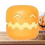 Fanskmz ハロウィン ライトアップ パンプキン | 光る パンプキン 装飾,充電式 ハロウィン用 保育園用 ナイトライト 屋内屋外兼用 デスク オフィス テーブル ベッドルーム 卓上 ベッドサイド用