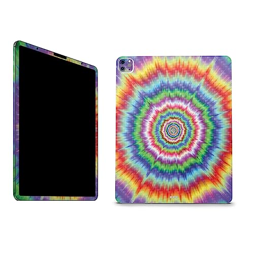Image of MightySkins Carbon Fiber Skin Compatible with Apple iPad Pro 12.9 inch M2 6th Gen (2022) Full Wrap Kit - Vibration | Protective, Durable Textured Carbon Fiber Finish | Easy to Apply | Made in The USA