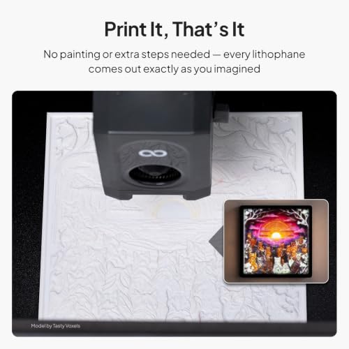 Image of ELEGOO PLA Filament 1.75mm Rilievo White 1KG, CMYK Lithophane 3D Printer Filament with High Dimensional Accuracy, 1kg Spool(2.2lbs) for Most FDM 3D Printers