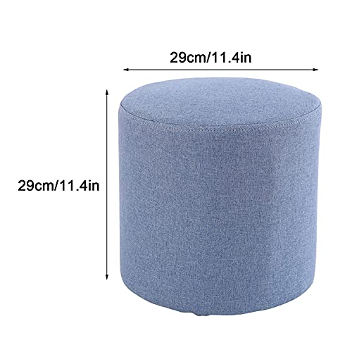 Taburetes de tocador para dormitorio y sala de estar con cojín suave 4