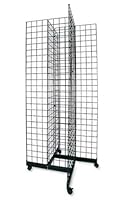 Algopix Similar Product 2 - Black 4Way Wire Grid Tower with Base