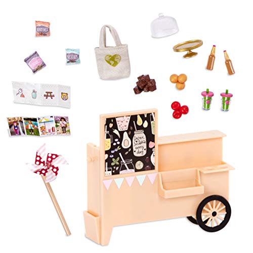 Lori Carrito de Comida para Llevar Muñecas Fashion y Accesorios, Multicolor, S (LO37057Z)
