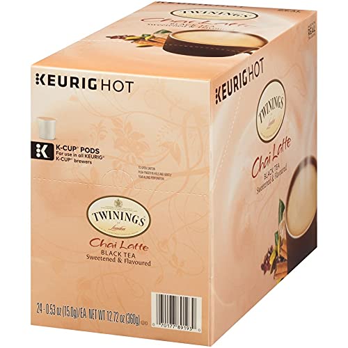 Twinings Of London Chai Latte Tea K-Cups For Keurig, 24 Count (Pack Of 4) #TOP4