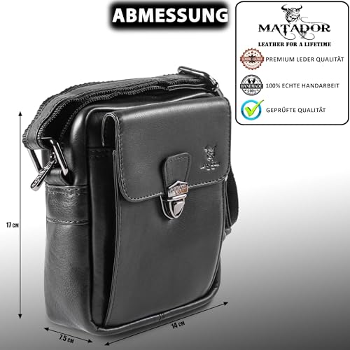 Bolso bandolera negro MATADOR 2201/A ideal para tus viajes y paseos urbanos 5