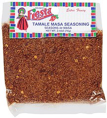 Fiesta Brand Tamale Seasoning - Paquete de 2.5 a 5.25 onzas (paquete de 6) Masa o carne seleccionada cada temporada, 4 libras (masa, 2.5 onzas)