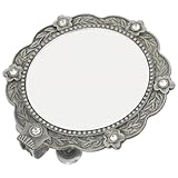Miroir à main : la poignée appropriée est confortable et pratique , pratique à utiliser, miroir à main