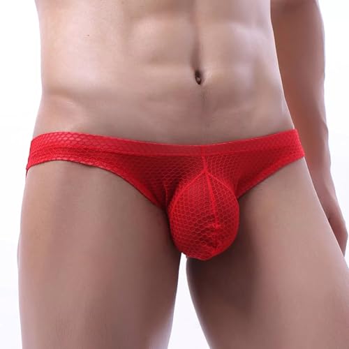 Jockstrap masculino transparente de diseño italiano y calzoncillos huecos de tiro bajo premium 2