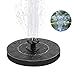 Produktbild Etmury Solar Springbrunnen, Solar Teichpumpe Garten Wasserpumpe Solarpumpe mit 1.2W Monokristalline Solar Panel, Schwimmender Dekoration für Garten, Kleiner teich, Vogelbad, Fisch-Behälter, Pool