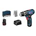 Produktbild Bosch Professional 12V System Akku Schlagbohrschrauber GSB 12V-15 (inkl. 2x 2.0Ah Akku, Ladegerät GAL 12V-20, 25-tlg.-Bit-Set, Werkzeugtasche)