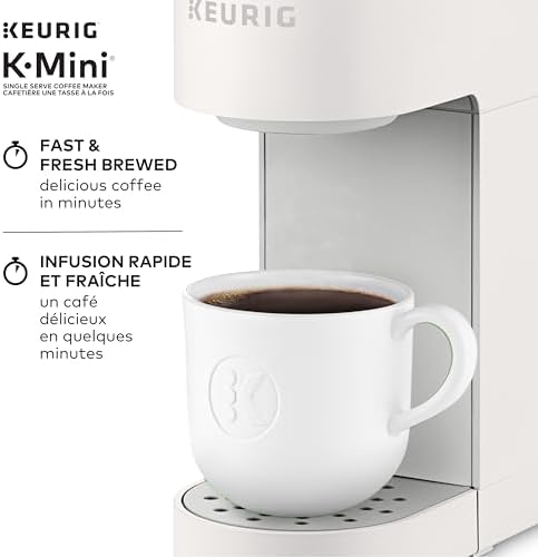 Keurig K-Mini K-Mini Coffee Pod Coffee Maker Ultra Stylish Design Warm Stone - View 6
