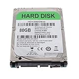 Typ: Festplatte perfk 2,5 Zoll SATA Laptop Notebook Festplatte Harddisk HDD 80GB 120GB 160GB 250GB 320GB, 5400rpm - 80GB