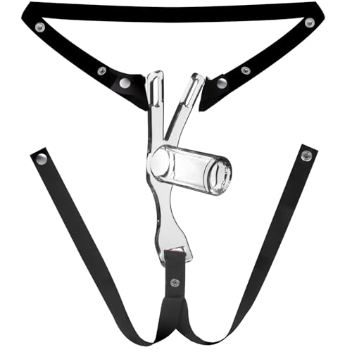 New Negative Men's Lightweight Cage Clip, Inverted Cage with Assist Belt, Men's Cage Accessory Kit -UShlZ4 (Transparent, Long)