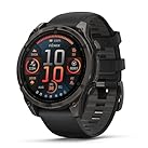 �����ߥ�(GARMIN) �ե�å����åץ�ǥ� fenix 8 Sapphire AMOLED 47mm Ti Carbon Gray DLC/Black �ޥ�����ݡ���GPS�����å���AMOLED�ǥ����ץ쥤�� �ڥ��˥󥰡�����ա��л��������������30����ʾ��б��ۡ�Android/iOS�б��ۡ�Suica��ǽ��ܡۡڥӥ��ͥ��������OK�ۡ����������ʡۿ��ſ�(ECG)���ץ��б���ǥ�