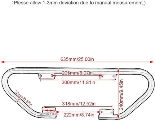 Barre de protection pour moto CT 125 idéale pour le bivouac - 4