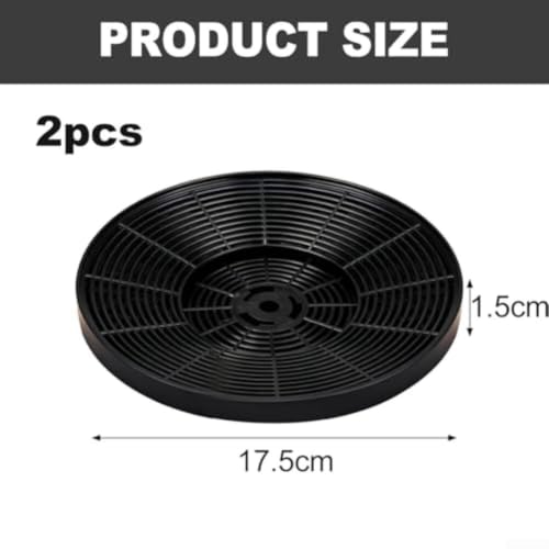 Filtro de carbón activo absorción de grasa ventilación CDA 7