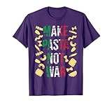 Make Pasta Not War - Funny Italian Food Pasta Lover Foodie T-Shirt