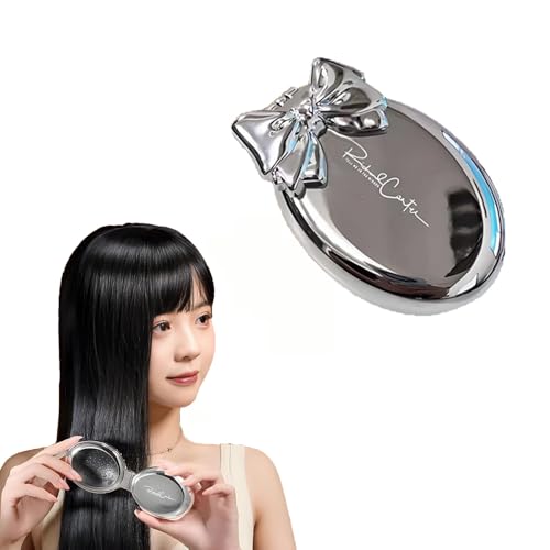 FUGSHIYI 折りたたみ ヘアブラシ ミラー付き コーム レディース メンズ 携帯用 コンパクト 静電気防止 頭皮ケア 櫛 髪がサラサラになるブラシ ウェットブラシ ヘアケア 旅行用
