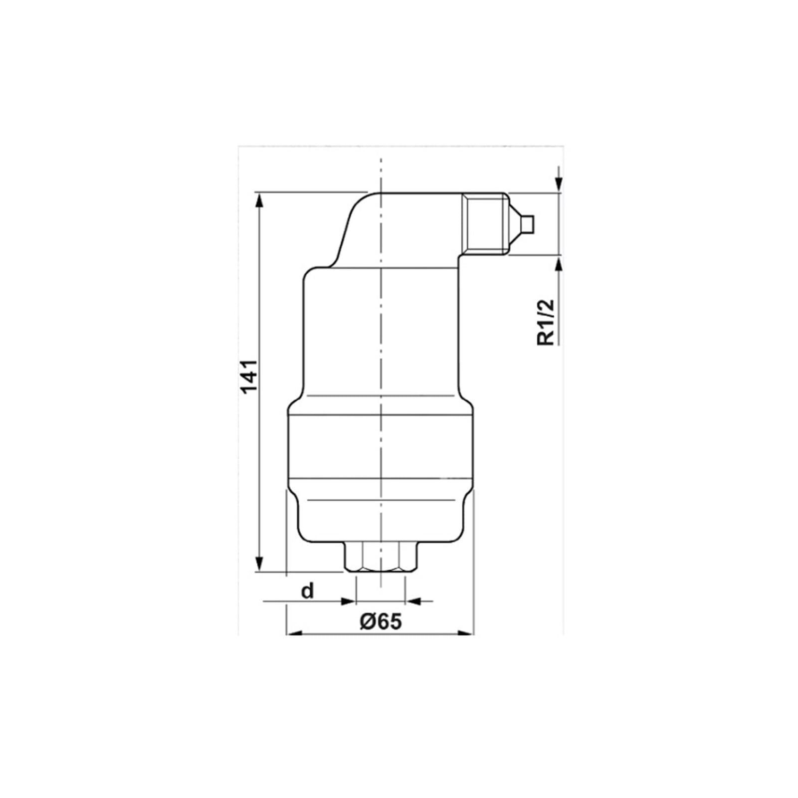 KOSBO Válvula de Purga de Aire automática antifugas for Alta Temperatura y presión, DN15, DN20, DN25, 180 ℃/1,6 MPA, 120 l/min(DN25)