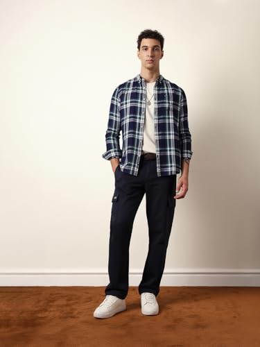 Image of THE BEAR HOUSE Men's Casual Shirt Modern Fit Everyday Wear
