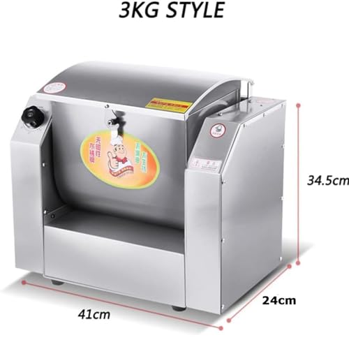 Komercyjny mikser do ciasta, stal nierdzewna 1100/1500 W do robienia makaronu, makaronu i pizzy, idealne piekarnie restauracje