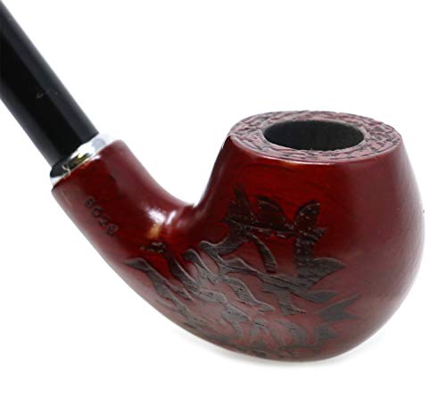 Nirvana Gstar Long Pear Wood Churchwarden Wooden Pipe With Cleaning Tool Kit And Gift Box #TOP2