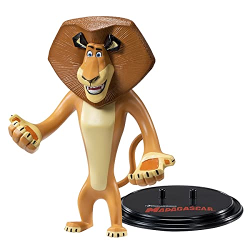 Figurine BendyFigs Madagascar Alex le lion articulée de collection